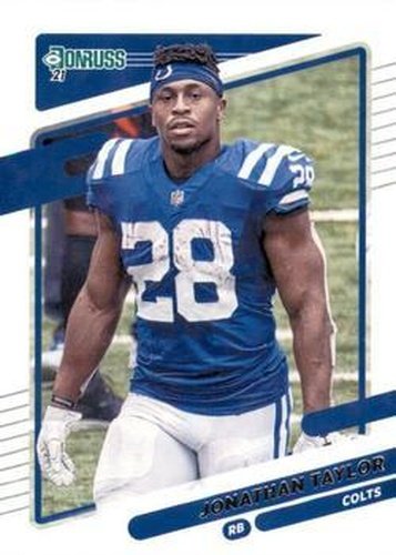 #150b Jonathan Taylor - Indianapolis Colts - 2021 Donruss Football