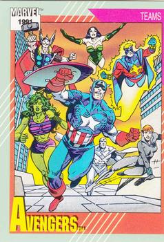 #151 Avengers - 1991 Impel Marvel Universe Series II