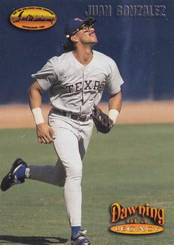 #151 Juan Gonzalez - Texas Rangers - 1993 Ted Williams Baseball