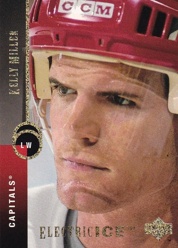#151 Kelly Miller - Washington Capitals - 1994-95 Upper Deck Hockey - Electric Ice