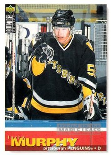 #151 Larry Murphy - Toronto Maple Leafs - 1995-96 Collector's Choice Hockey