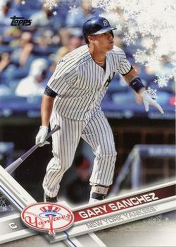 #HMW151 Gary Sanchez - New York Yankees - 2017 Topps Holiday Baseball