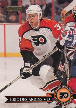 #151 Eric Desjardins - Philadelphia Flyers - 1995-96 Donruss Hockey