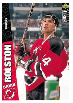 #151 Brian Rolston - New Jersey Devils - 1996-97 Collector's Choice Hockey