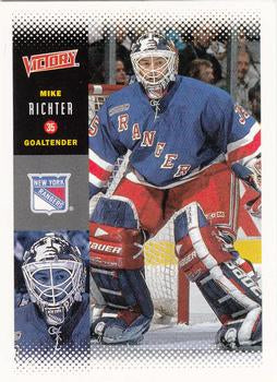 #151 Mike Richter - New York Rangers - 2000-01 Upper Deck Victory Hockey