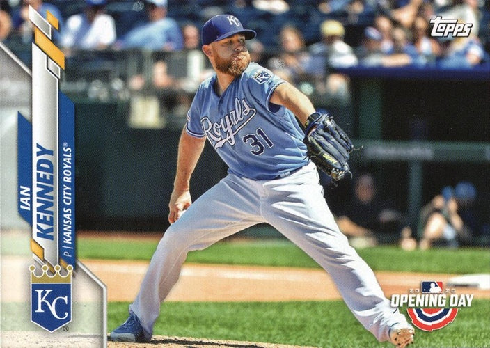 #151 Ian Kennedy - Kansas City Royals - 2020 Topps Opening Day Baseball