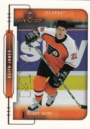 #151 Keith Jones - Philadelphia Flyers - 1999-00 Upper Deck MVP Hockey