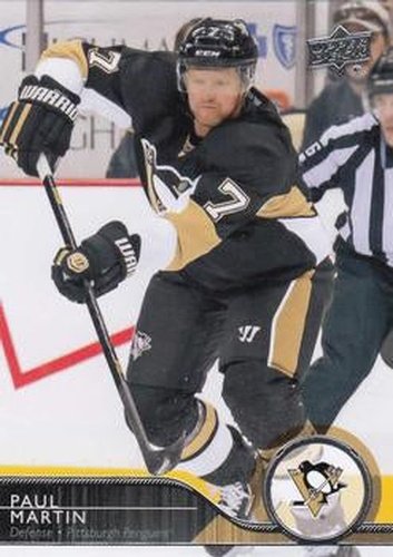 #151 Paul Martin - Pittsburgh Penguins - 2014-15 Upper Deck Hockey