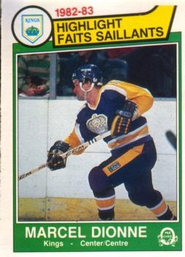 #151 Marcel Dionne - Los Angeles Kings - 1983-84 O-Pee-Chee Hockey