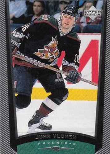 #151 Juha Ylonen - Phoenix Coyotes - 1998-99 Upper Deck Hockey