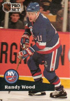 #151 Randy Wood - 1991-92 Pro Set Hockey