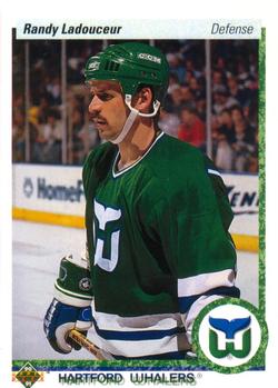 #151 Randy Ladouceur - Hartford Whalers - 1990-91 Upper Deck Hockey