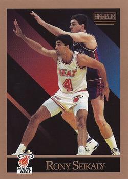 #151 Rony Seikaly - Miami Heat - 1990-91 SkyBox Basketball