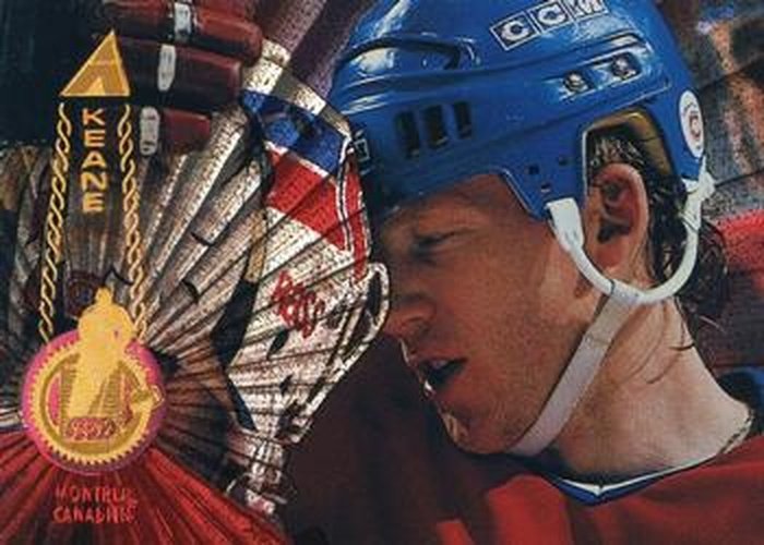 #151 Mike Keane - Montreal Canadiens - 1994-95 Pinnacle Hockey - Rink Collection