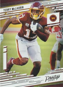 #151 Terry McLaurin - Washington Football Team - 2021 Panini Prestige Football