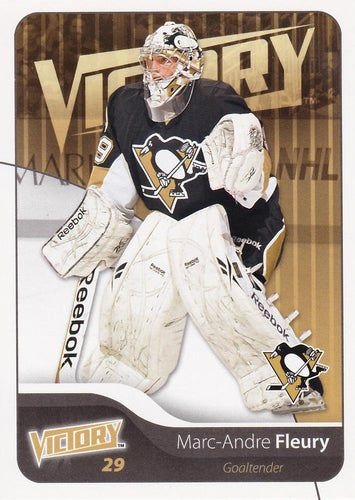 #151 Marc-Andre Fleury - Pittsburgh Penguins - 2011-12 Upper Deck Victory Hockey