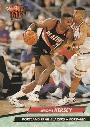 #151 Jerome Kersey - Portland Trail Blazers - 1992-93 Ultra Basketball