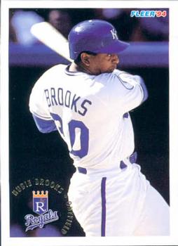 #151 Hubie Brooks - Kansas City Royals - 1994 Fleer Baseball