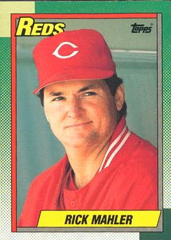 #151 Rick Mahler - Cincinnati Reds - 1990 O-Pee-Chee Baseball