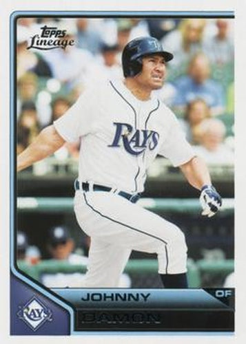 #151 Johnny Damon - Tampa Bay Rays - 2011 Topps Lineage Baseball
