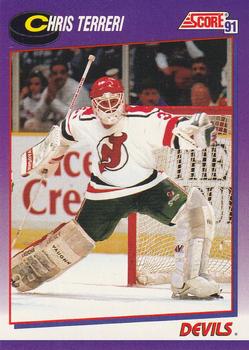 #151 Chris Terreri - New Jersey Devils - 1991-92 Score American Hockey