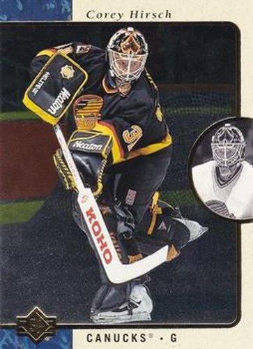 #151 Corey Hirsch - Vancouver Canucks - 1995-96 SP Hockey