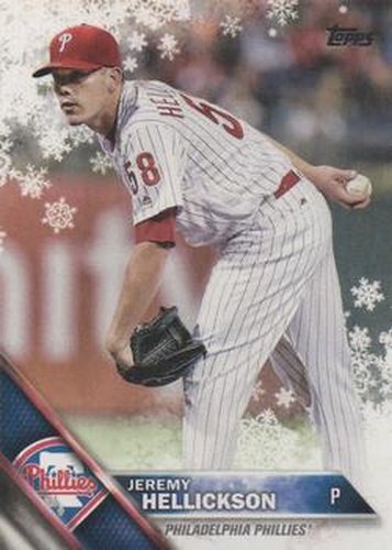 #HMW151 Jeremy Hellickson - Philadelphia Phillies - 2016 Topps Holiday Baseball