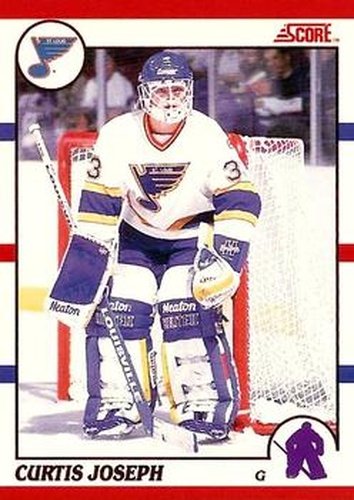 #151 Curtis Joseph - St. Louis Blues - 1990-91 Score Canadian Hockey