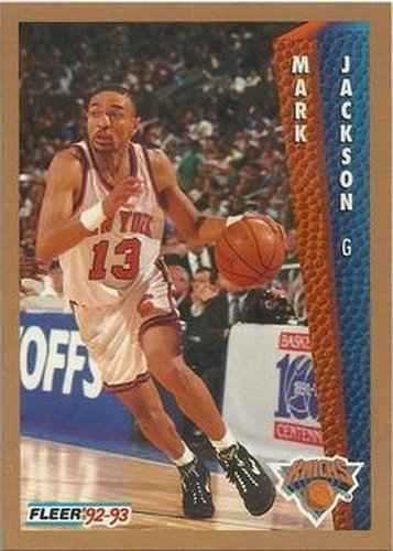 #151 Mark Jackson - New York Knicks - 1992-93 Fleer Basketball