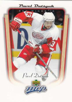 #151 Pavel Datsyuk - Detroit Red Wings - 2005-06 Upper Deck MVP Hockey