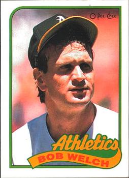 #151 Bob Welch - Oakland Athletics - 1989 O-Pee-Chee Baseball