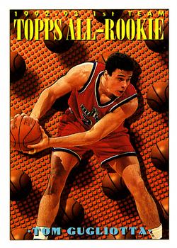 #151 Tom Gugliotta - Washington Bullets - 1993-94 Topps Basketball