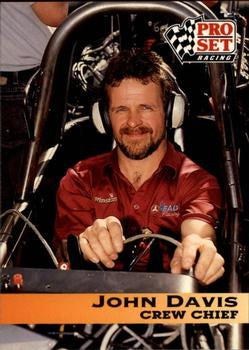 #151 John Davis - 1992 Pro Set NHRA Racing