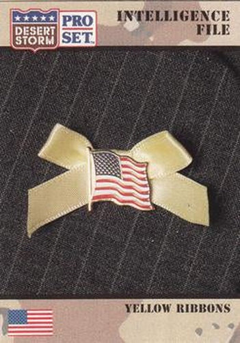 #151 Yellow Ribbons - 1991 Pro Set Desert Storm