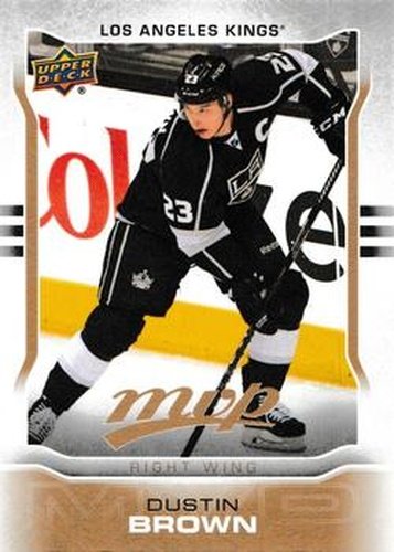 #151 Dustin Brown - Los Angeles Kings - 2014-15 Upper Deck MVP Hockey