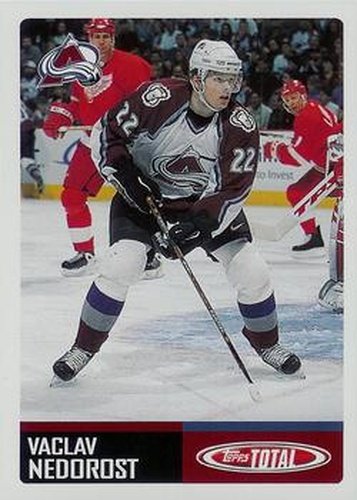 #151 Vaclav Nedorost - Colorado Avalanche - 2002-03 Topps Total Hockey