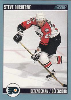 #151 Steve Duchesne - Philadelphia Flyers - 1992-93 Score Canadian Hockey