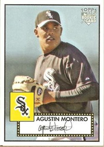 #151 Agustin Montero - Chicago White Sox - 2006 Topps 1952 Edition Baseball