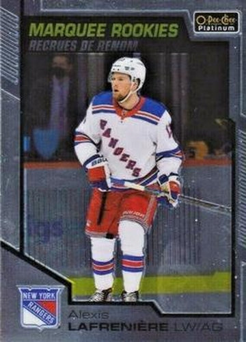 #151 Alexis Lafreniere - New York Rangers - 2020-21 O-Pee-Chee Platinum Hockey