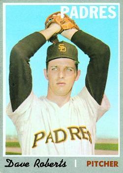 #151 Dave Roberts - San Diego Padres - 1970 Topps Baseball