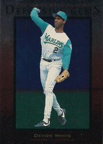 #151 Devon White - Florida Marlins - 1997 Upper Deck Baseball