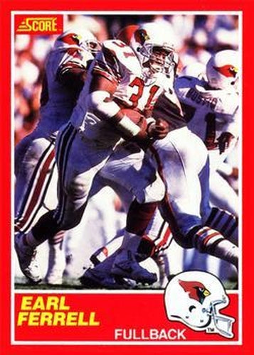 #151 Earl Ferrell - Phoenix Cardinals - 1989 Score Football