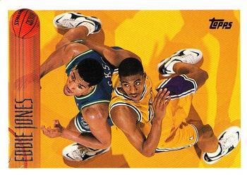#151 Eddie Jones - Los Angeles Lakers - 1996-97 Topps Basketball