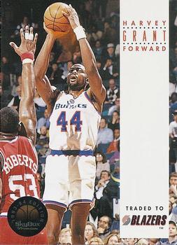 #151 Harvey Grant - Portland Trail Blazers - 1993-94 SkyBox Premium Basketball