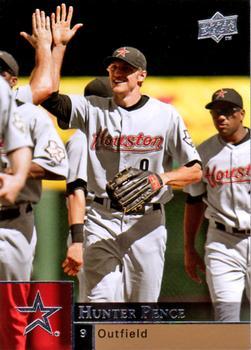 #151 Hunter Pence - Houston Astros - 2009 Upper Deck Baseball