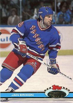#151 Jan Erixon - New York Rangers - 1991-92 Stadium Club Hockey