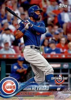 #151 Jason Heyward - Chicago Cubs - 2018 Topps Opening Day Baseball
