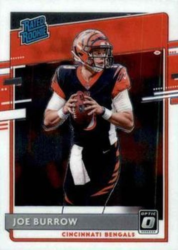 #151 Joe Burrow - Cincinnati Bengals - 2020 Donruss Optic Football