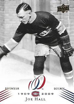 #151 Joe Hall - Montreal Canadiens - 2008-09 Upper Deck Montreal Canadiens Centennial Hockey