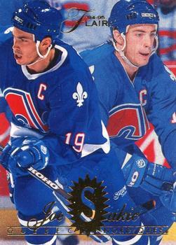 #151 Joe Sakic - Quebec Nordiques - 1994-95 Flair Hockey